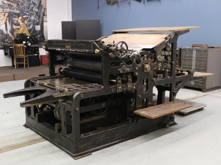 Heidelberg Press at the International Printing Museum