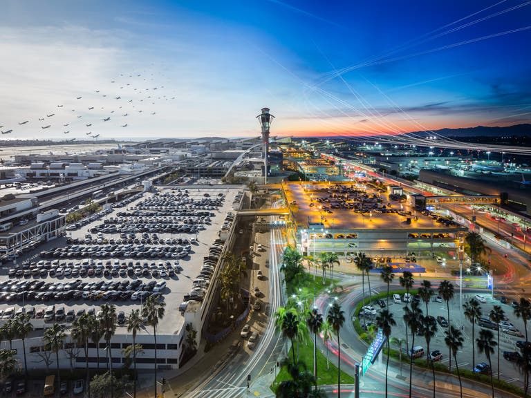 "LAX From Daylight Into Darkness" | Photo: Mike Kelley